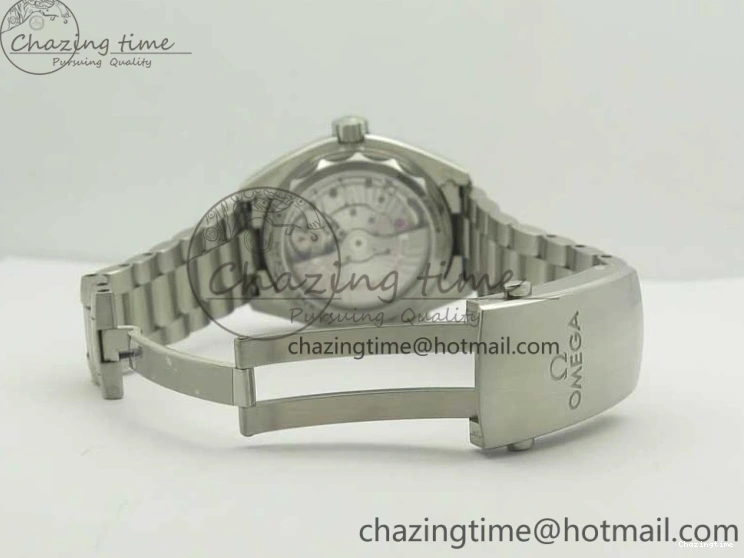 0420 Planet Ocean 43.5mm SS VSF 1:1 Best Edition Black Orange Bezel Black Dial on SS Bracelet A8900 Super Clone Breathable 8003